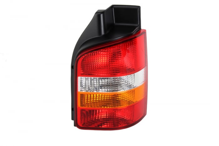 Stop tripla lampa spate dreapta (Semnalizator portocaliu, culoare sticla: rosu, lumini ceata, lumini mers inapoi) VW TRANSPORTER 2003-2009