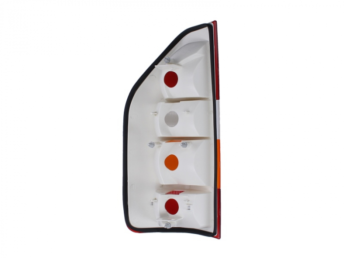 Stop tripla lampa spate dreapta (Semnalizator portocaliu, culoare sticla: rosu) MERCEDES SPRINTER BUS/PLATFORMA/SASIU 1995-2006 [2]