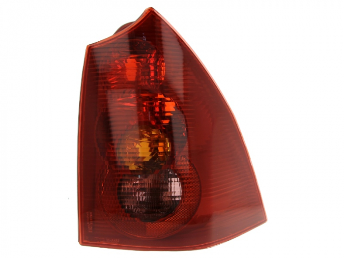 Stop tripla lampa spate dreapta (Semnalizator portocaliu, culoare sticla: rosu) PEUGEOT 307 COMBI 2005-2007