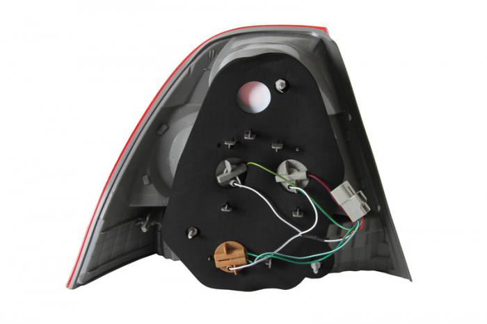 Stop tripla lampa spate dreapta (Semnalizator portocaliu, culoare sticla: rosu) TOYOTA COROLLA LIMUZINA 4D 2002-2007 [2]