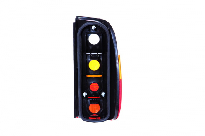 Stop tripla lampa spate dreapta (Semnalizator portocaliu, culoare sticla: rosu) VW CADDY CAROSERIE/COMBI 1995-2004 [2]