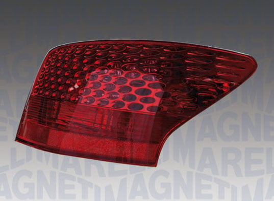 Stop lampa spate stanga culoare semnalizator rosu, culoare sticla rosu PEUGEOT 407 Station wagon intre 2004-2010