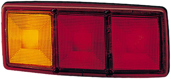 Stop tripla lampa spate stanga (12 24V, semnalizator, lumini stop, lumini pozitie) MAN EL, NG, NL, NM, SG, SL, SL II, SU 10.75-07.98