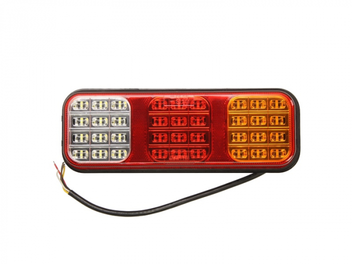 Stop tripla lampa spate stanga dreapta (LED, 12 24V, semnalizator, lumini mers inapoi, lumini stop,lumini pozitie)