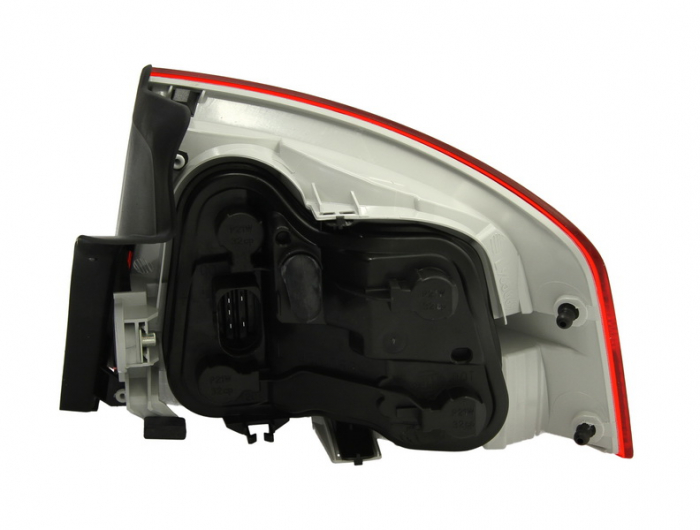 Stop tripla lampa spate stanga ( exterior , Semnalizator portocaliu, culoare sticla: rosu) AUDI A4 LIMUZINA 2004-2008 [2]