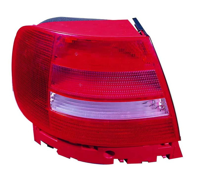 Stop tripla lampa spate stanga (Semnalizator alb, culoare sticla: rosu) AUDI A4 LIMUZINA 1994-2001