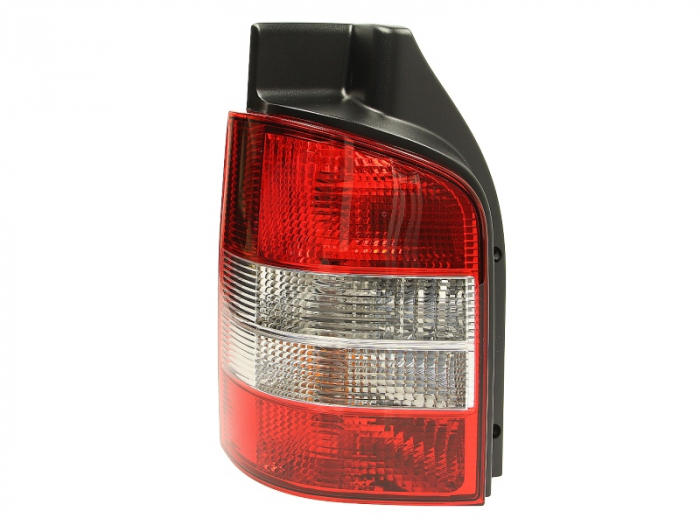 Stop tripla lampa spate stanga (Semnalizator alb, culoare sticla: rosu, lumini ceata, lumini mers inapoi) VW TRANSPORTER 2009-2015