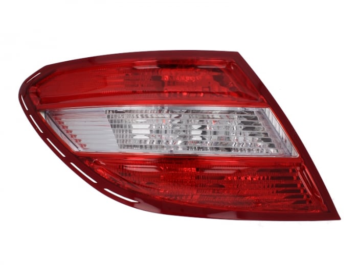 Stop tripla lampa spate stanga (Semnalizator alb, culoare sticla: rosu) MERCEDES Clasa C LIMUZINA 2007-2011