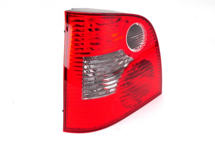 Stop tripla lampa spate stanga (Semnalizator alb, culoare sticla: rosu) VW POLO 2001-2005