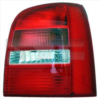 Stop tripla lampa spate stanga (Semnalizator fumuriu, culoare sticla: rosu) AUDI A4 COMBI 1994-2001