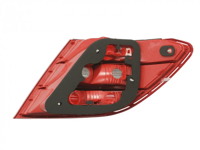 Stop tripla lampa spate stanga (Semnalizator fumuriu, culoare sticla: rosu) MERCEDES Clasa C LIMUZINA 2007-2011 [2]