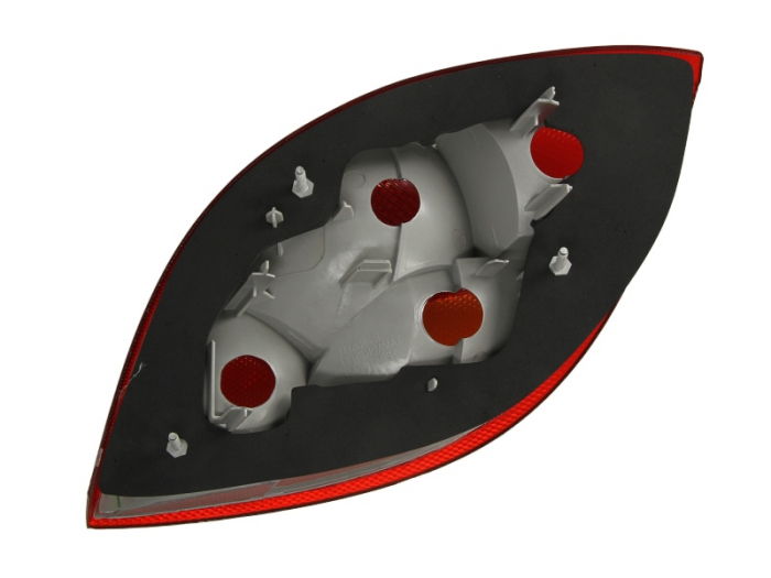 Stop tripla lampa spate stanga (Semnalizator portocaliu, culoare sticla: rosu) FORD KA HATCHBACK 1996-2008 [2]