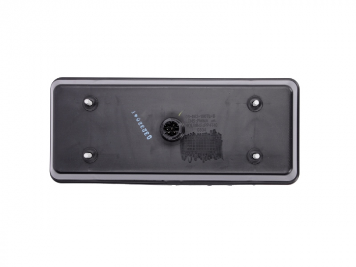 Stop tripla lampa spate stanga (Semnalizator portocaliu, culoare sticla: rosu) IVECO DAILY PLATFORMA/SASIU 1998-2006 [2]