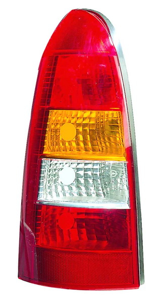 Stop tripla lampa spate stanga (Semnalizator portocaliu, culoare sticla: rosu) OPEL ASTRA COMBI 1998-2009