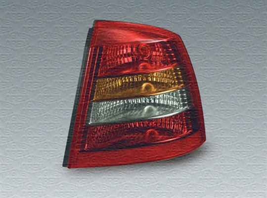 Stop tripla lampa spate dreapta (semnalizator portocaliu, culoare sticla: rosu) OPEL ASTRA 1998-2009