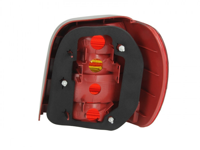 Stop tripla lampa spate stanga (Semnalizator rosu, culoare sticla: rosu) VW POLO HATCHBACK 1999-2001 [2]