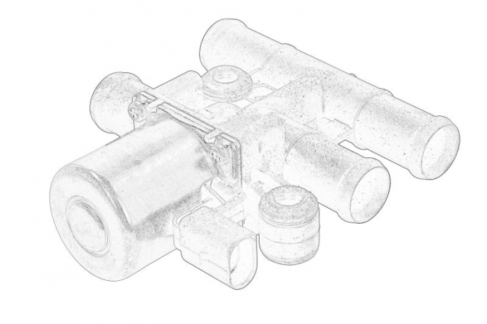 Supapa control agent frigorific potrivit AUDI A4 B8, A4 B9 1.4-4.2 11.07-