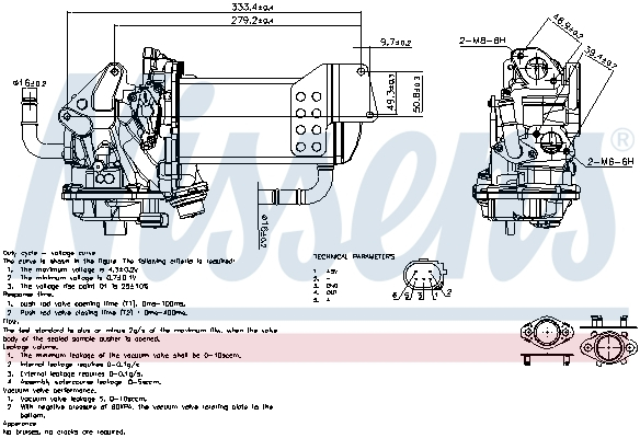 Supapa EGR (cu radiator) potrivit VW CALIFORNIA T5 CAMPER, CALIFORNIA T6 CAMPER, MULTIVAN T5, MULTIVAN T6, TRANSPORTER T5, TRANSPORTER T6, TRANSPORTER T6 / CARAVELLE T6 2.0D 09.09-12.19 [4]