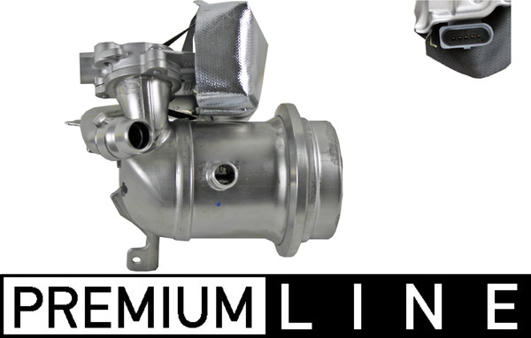 Supapa EGR (modul cu calorifer) potrivit SEAT IBIZA IV; SKODA FABIA III, RAPID; VW POLO V 1.4D 02.14-12.22