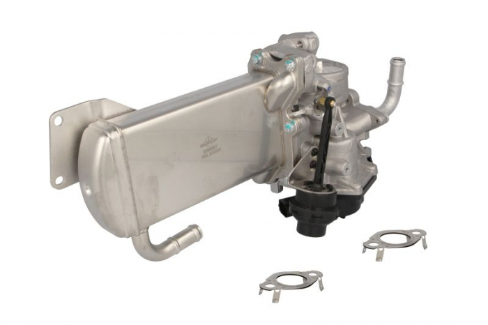 Supapa EGR (modul cu calorifer) potrivit VW CALIFORNIA T5 CAMPER, CALIFORNIA T6 CAMPER, MULTIVAN T5, MULTIVAN T6, TRANSPORTER T5, TRANSPORTER T6, TRANSPORTER T6   CARAVELLE T6 2.0D 09.09-12.19
