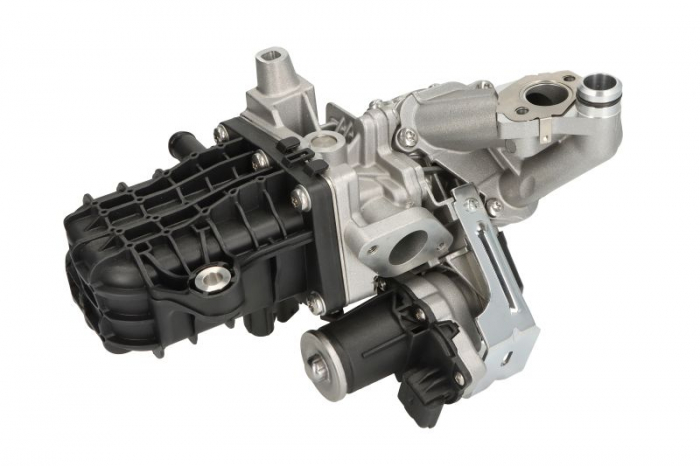 Supapa EGR (modul cu radiator) potrivit CITROEN C4 GRAND PICASSO II, C4 II, C4 PICASSO II, C4 SPACETOURER, C5 AIRCROSS, C5 III, DS4, DS5, GRAND C4 SPACETOURER, JUMPER II, JUMPY III 1.5D 2.0D 04.09-