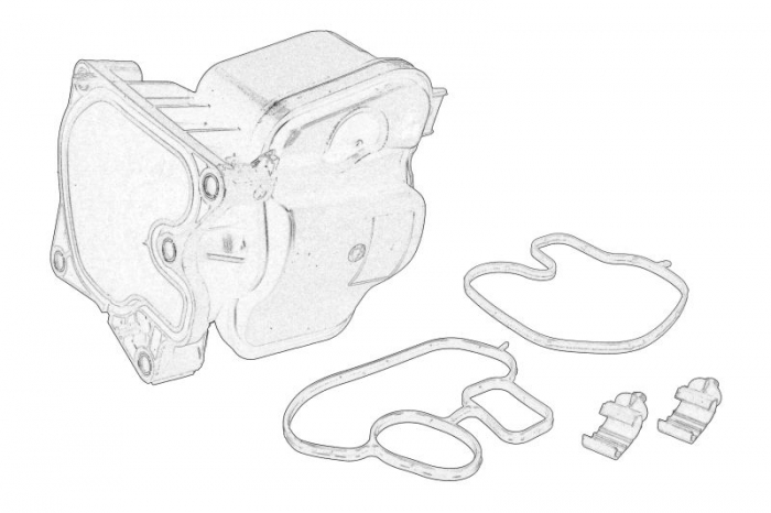 Supapa EGR potrivit ALFA ROMEO GIULIETTA, MITO; FIAT DUCATO, FREEMONT, SEDICI; OPEL ASTRA J, ASTRA J GTC, INSIGNIA A, ZAFIRA C; SAAB 9-5 1.6D 2.0D 06.06-