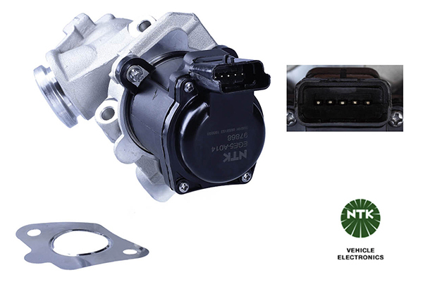 Supapa EGR potrivit CITROEN C1, C2, C2 ENTERPRISE, C3 I, C3 II, C3 PLURIEL, NEMO, NEMO/MINIVAN; FORD FIESTA V, FIESTA VI, FUSION; MAZDA 2; PEUGEOT 1007, 107, 206, 206+, 207 1.4D/1.6D 09.01- [3]