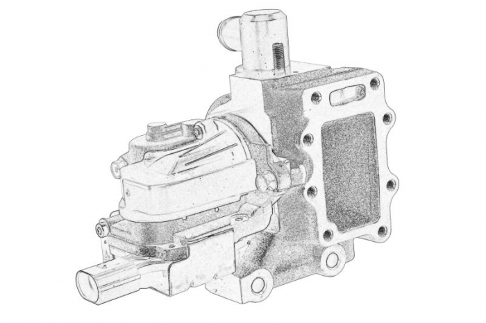 Supapa EGR potrivit HYUNDAI ACCENT IV, ELANTRA VI, I20 ACTIVE, I20 II, I30, I40 I, I40 I CW, IX20, TUCSON; KIA CARENS IV, CEE D, OPTIMA, PRO CEE D, RIO III, RIO IV, SOUL II 1.4D 1.6D 1.7D 02.10-
