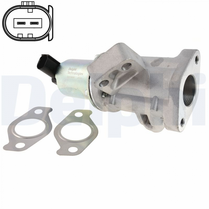 Supapa EGR potrivit HYUNDAI H-1, H-1 / STAREX; KIA SORENTO I 2.5D 1997-2011 [3]