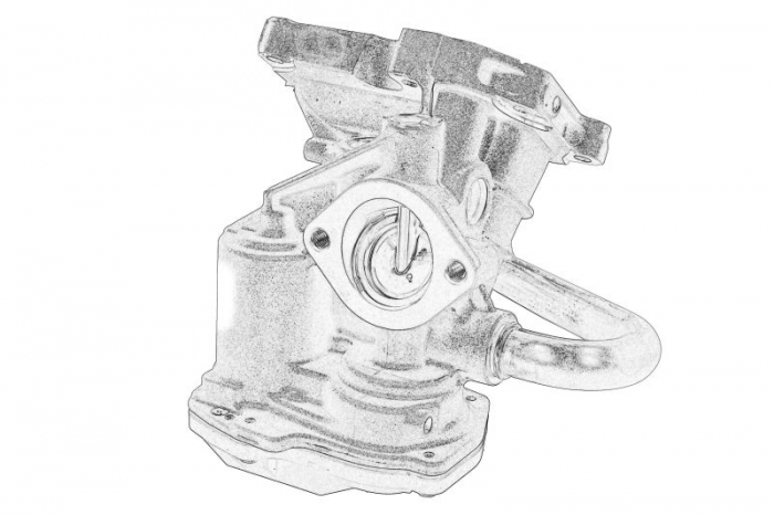 Supapa EGR potrivit IVECO DAILY IV, DAILY V, DAILY VI 3.0D 07.07-