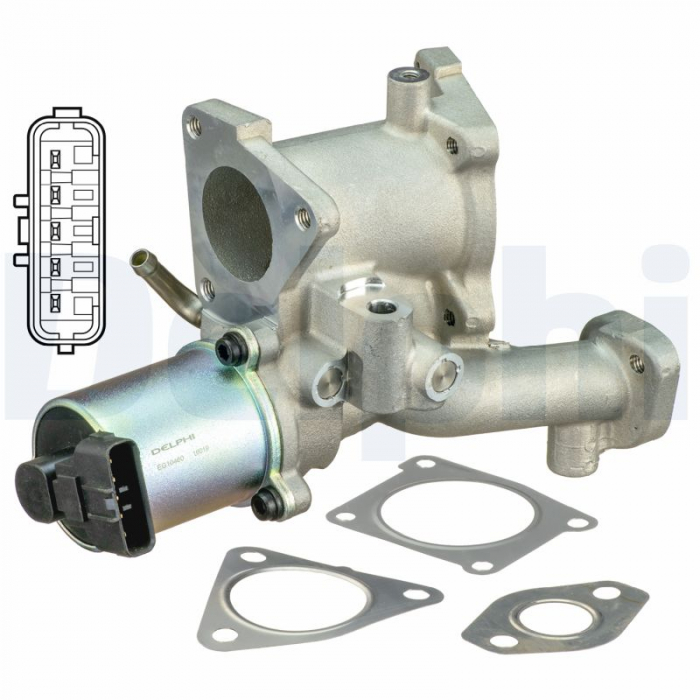 Supapa EGR potrivit OPEL ASTRA H, ASTRA H GTC, ASTRA H/KOMBI 1.7D 03.04-10.10 [4]
