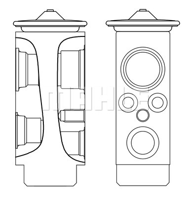 Supapa expansiune clima MERCEDES Clasa A (W169), B (W245) 1.5 intre 2004-2012