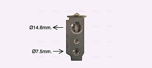 Supapa expansiune clima potrivit HYUNDAI ELANTRA V, ELANTRA VI, ELANTRA VII, I30; KIA CEE'D, CEED, CERATO III, PRO CEE'D, PROCEED, XCEED 1.0-2.0 dupa 2011 [2]