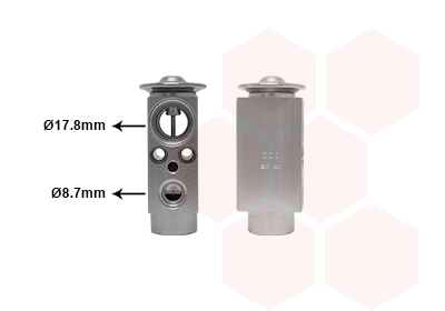 Supapa expansiune climatizare potrivit MINI (R50, R53), (R52) 1.4D/1.6 06.01-07.08 [3]