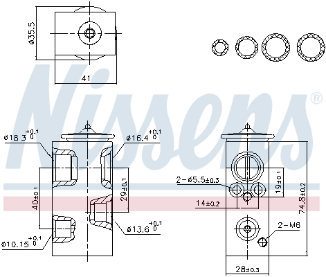 Supapa expansiune climatizare potrivit RENAULT ESPACE V, GRAND KANGOO III, GRAND SCENIC IV, KADJAR, KANGOO III, KANGOO III MINIVAN, MASTER IV, MEGANE IV, SCENIC IV, TALISMAN 1.2-Electric 02.15-