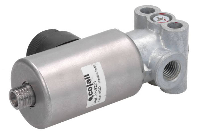 Supapa magnetica (11bar, M12x1,5 M27x1) potrivit IVECO EUROTRAKKER, P PA, TURBOSTAR, TURBOTECH; MERCEDES LK LN2, MK, NG, O 404, O 405, O 407, O 408, SK 02.80-