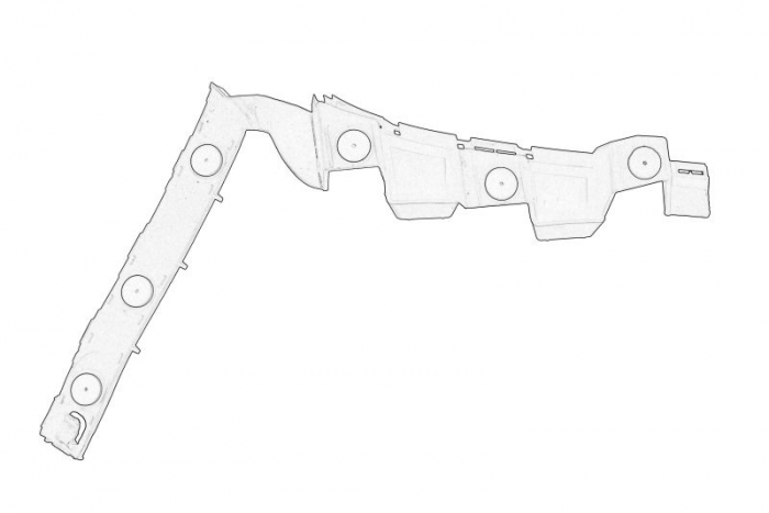 Suport bara spate dreapta OPEL CORSA D 1.0-1.7D intre 2006-2014 [1]