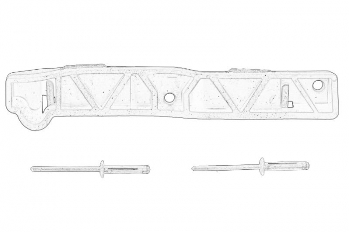 Suport bara spate dreapta ( plastic) AUDI A6 STATION WAGON intre 2004-2011