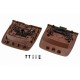 SUPORT DE PODEA PENTRU PORTBAGAJ BMW X5 E70/E71 2006-,X6 E71 2007-/Maro-BROWN/ 51476980201 [2]