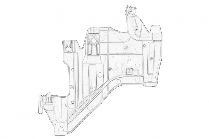 Suport far Fata Dreapta potrivit AUDI A4 ALLROAD B8, A4 B8 1.8-3.2 11.07-05.16 [2]