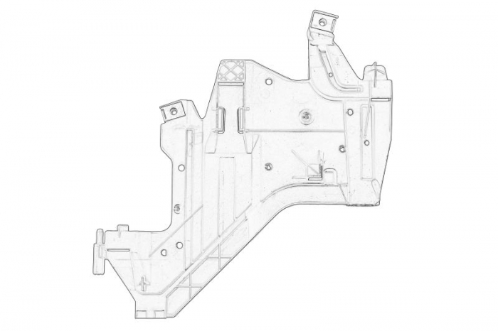 Suport far Fata Stanga potrivit AUDI A4 ALLROAD B8, A4 B8 1.8-3.2 11.07-05.16