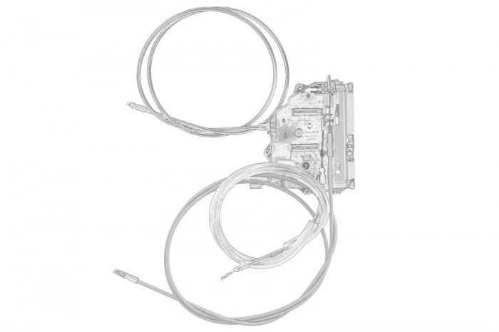 Suport incuietoare usa dreapta (mijloc; cu cablu) FIAT DUCATO 2.0D-3.0D dupa 2006 [2]