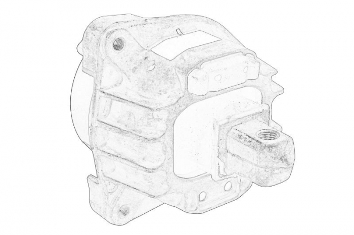 Suport motor stanga BMW BMW Seria 5 (F10), 5 (F11), 5 GRAN TURISMO (F07), 7 (F01, F02, F03, F04) 3.0D intre 2008-2017