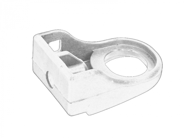 Suport radiator potrivit CITROEN BERLINGO, BERLINGO MULTISPACE, BERLINGO/MINIVAN; PEUGEOT 206, 207, 3008 I, 307, 308, 308 I, 5008, PARTNER, PARTNER/MINIVAN 1.1-Electric 05.96- [3]