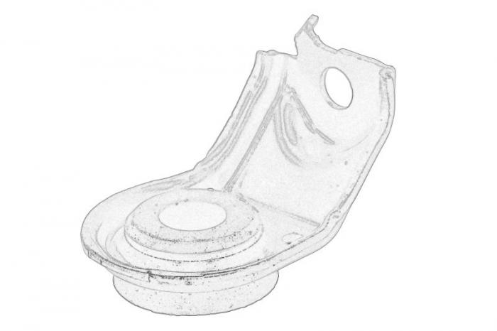 Suport radiator potrivit HONDA CIVIC X 1.0-2.0 01.17-
