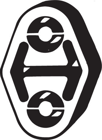 Suport sistem esapament potrivit AUDI 80 B4; OPEL ASTRA F, ASTRA F CLASSIC, KADETT E, OMEGA A, SENATOR B, VECTRA A; SAAB 900 II, 9-3 1.4-3.0 12.87-01.05 [2]