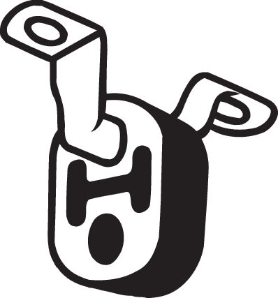 Suport sistem esapament potrivit AUDI A4 B5, A4 B6, A4 B8, A6 C4, A6 C5; SKODA SUPERB I; VW GOLF IV, PASSAT B5, PASSAT B5.5 1.6-4.0 06.94-12.15 [3]