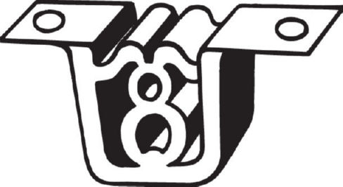 Suport sistem esapament potrivit BMW Seria 3 (E46), Z3 (E36) 1.6-3.0 12.97-12.07 [3]