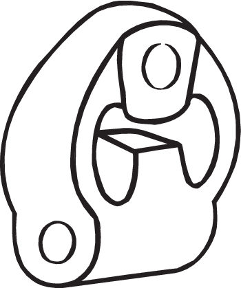 Suport sistem esapament potrivit DAIHATSU CUORE III, MOVE, TERIOS; MAZDA 323 C V, 323 F V, 323 F VI, 323 P V, 323 S V, 323 S VI, 6, 626 V, CX-7, PREMACY; TOYOTA CARINA V 0.8-2.3 05.87-03.13 [2]