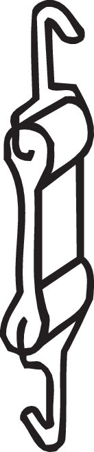 Suport sistem esapament potrivit FIAT 124, 125, 132, 1500-2300, ARGENTA; INNOCENTI KORAL; LADA 1200-1500, 1200-1600 0.9-2.5D 10.63-12.92 [2]